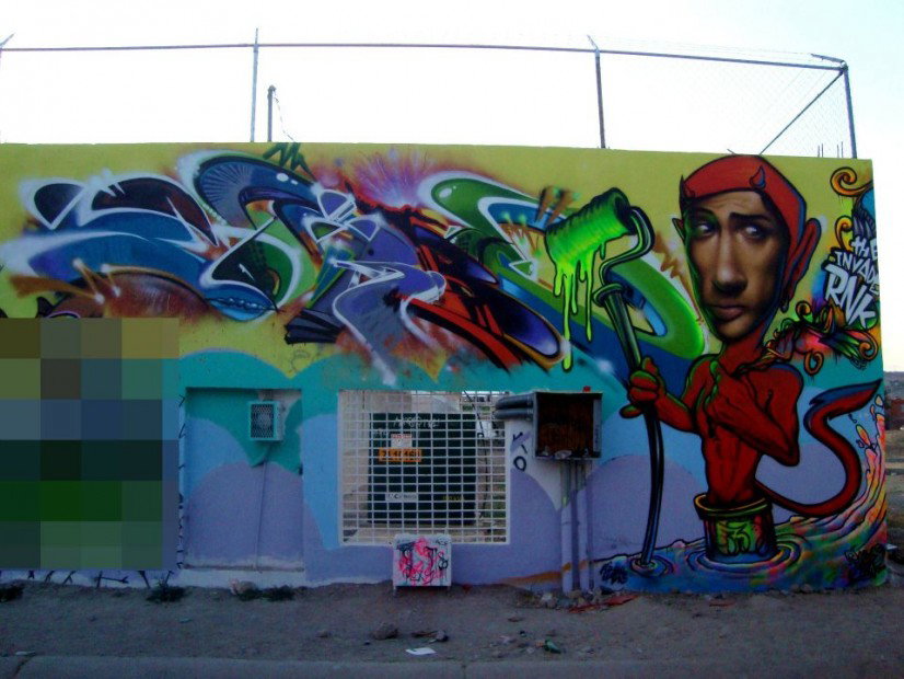 Graffiti Wall - Photo by Zorbe