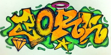 Graffiti Sketch - Photo by Zorkone - zork, zorkone, 3K (2013)