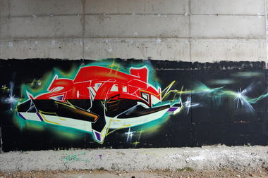 Graffiti Wall in Xanthi - Photo by Zota - zota (2012)