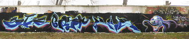 Graffiti Wall - Photo by Zota - zota, besor, kert (2012)