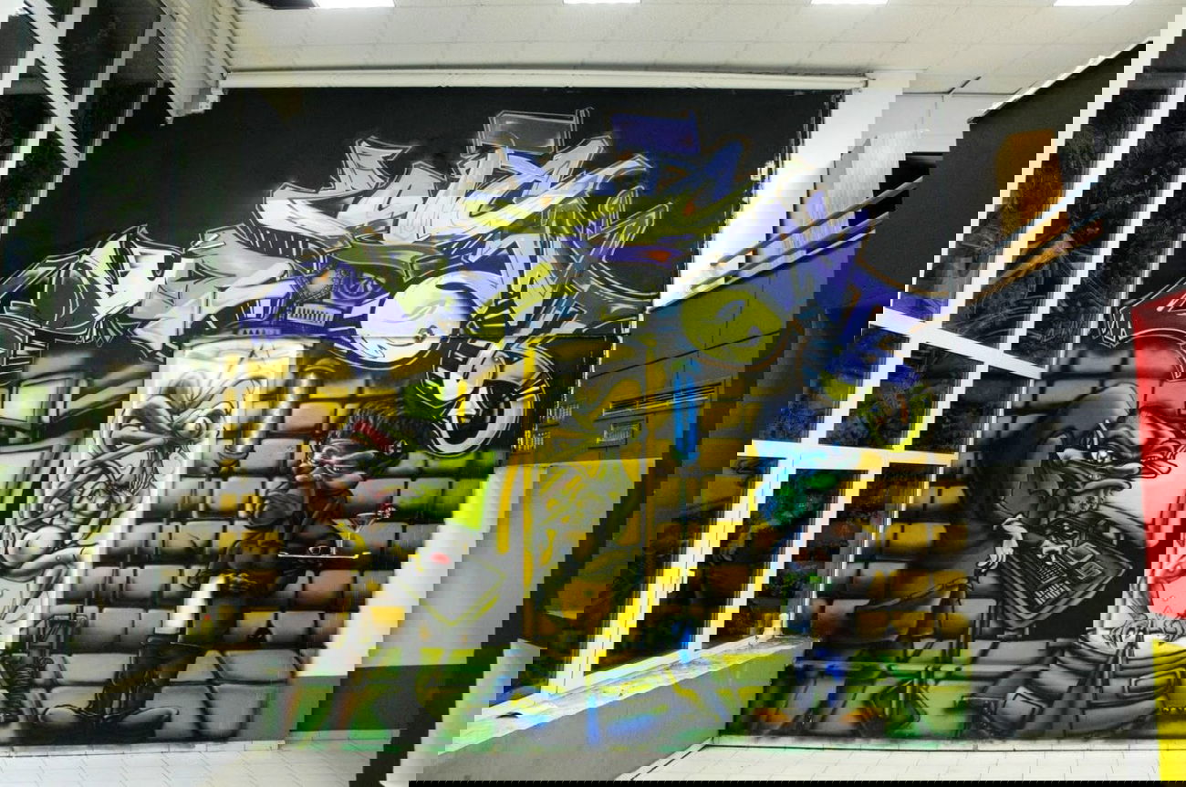 Graffiti Wall in Xanthi - Photo by Zota - zota, besor, sipe (2011)