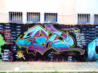 Graffiti Wall in Izmir - Photo by Zota - zota, izmir (2013)