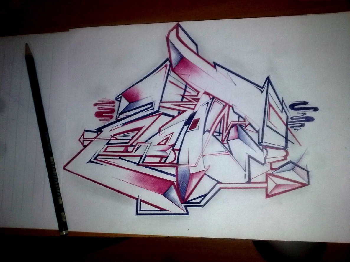 Graffiti Sketch - Photo by Zota - zota (2014)
