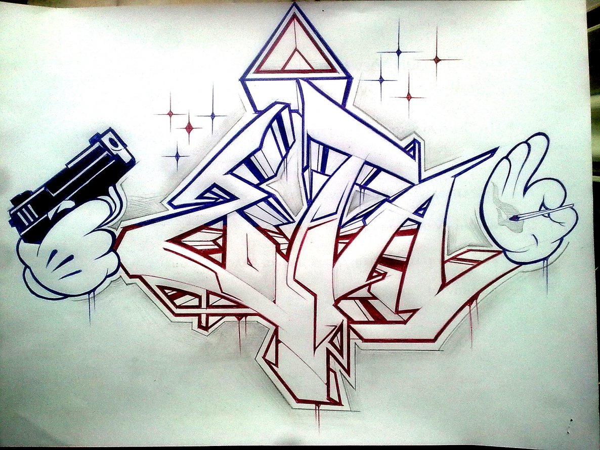 Graffiti Sketch - Photo by Zota