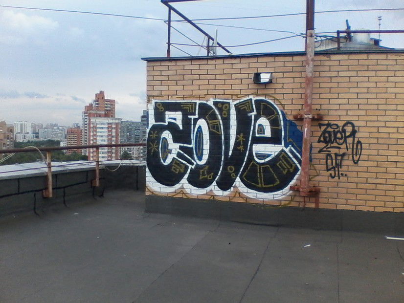 Graffiti Bombing - Photo by ZovE