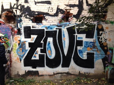 Graffiti Wall - Photo by ZovE