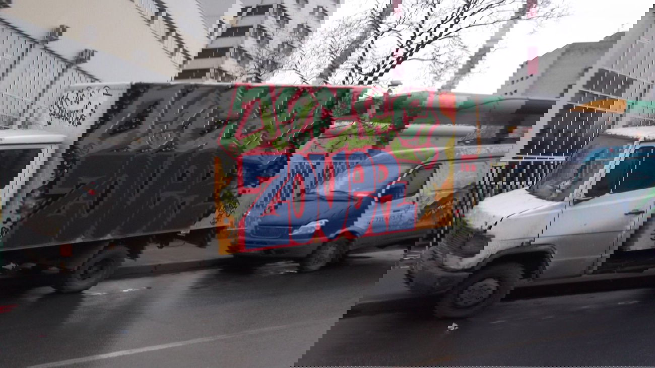 Graffiti Bombing - Photo by ZovE