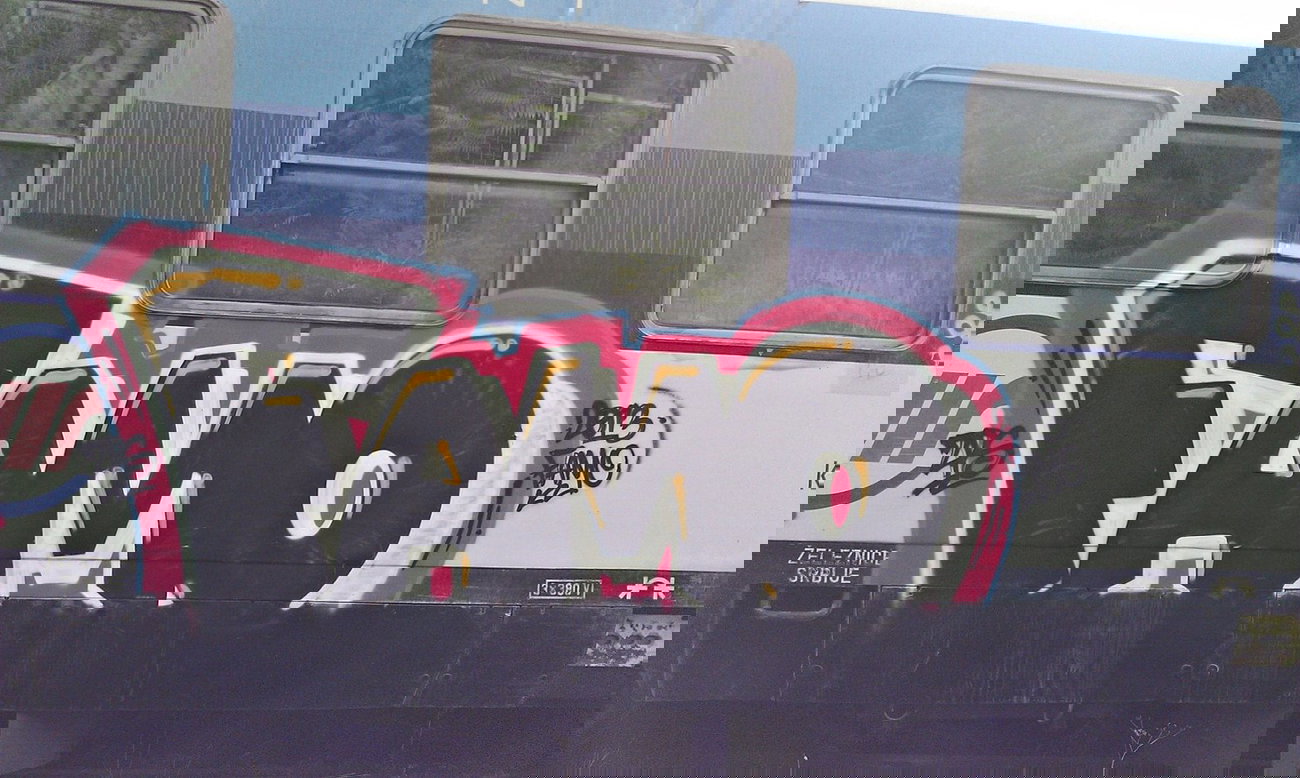 Graffiti Train - Photo by ZpsFamo - graffiti, famo, zps (2013)