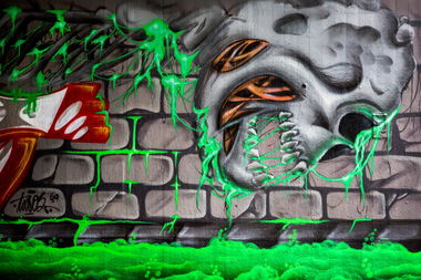 Graffiti Wall - Photo by Zuna - zuna, 69, charakter
