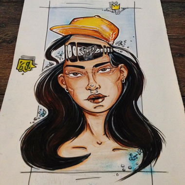 Graffiti Sketch - Photo by Zuna - zuna, 69, charakter (2016)