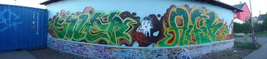 Graffiti Wall - Photo by ZweR - Swer, vs., Alfer (2013)