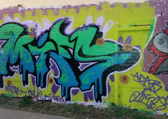 Graffiti Wall - Photo by ZweR - MIES (2014)