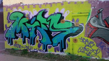 Graffiti Wall - Photo by ZweR - MIES (2014)