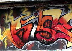 Graffiti Wall - Photo by ZweR - RISK (2011)