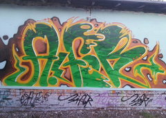 Graffiti Wall - Photo by ZweR - ALFER (2013)