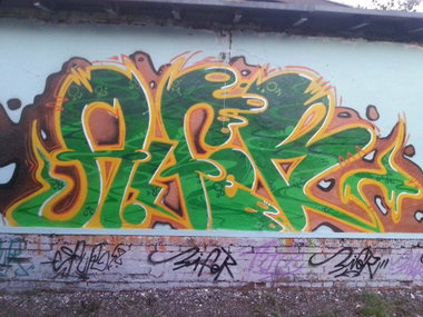 Graffiti Wall - Photo by ZweR - ALFER (2013)