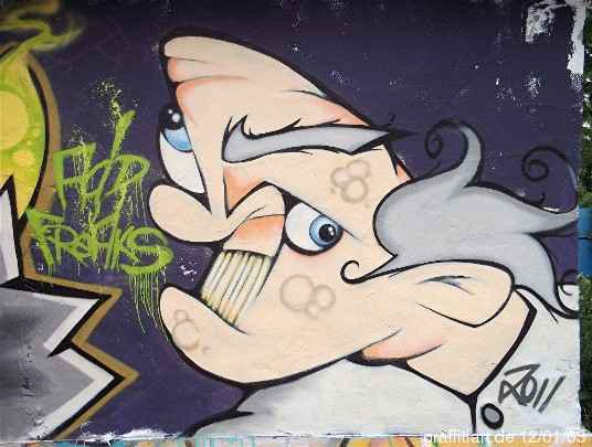 Graffiti Wall - Photo by ZweR - RISK (2011)