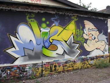 Graffiti Wall - Photo by ZweR - RISK (2011)