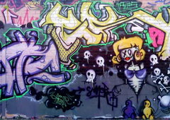 Graffiti Wall - Photo by ZweR - TRIES (2009)