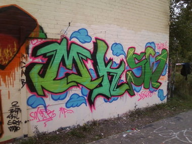 Graffiti Wall - Photo by ZweR - MK, SW