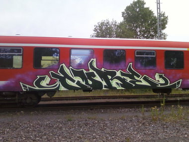 Graffiti Train - Photo by ZweR - CORE