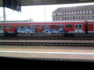 Graffiti Train - Photo by ZweR