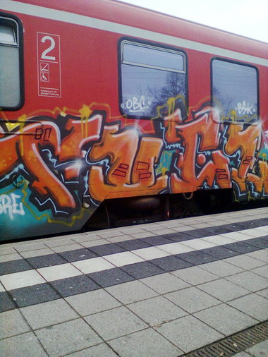 Graffiti Train - Photo by ZweR - FULE