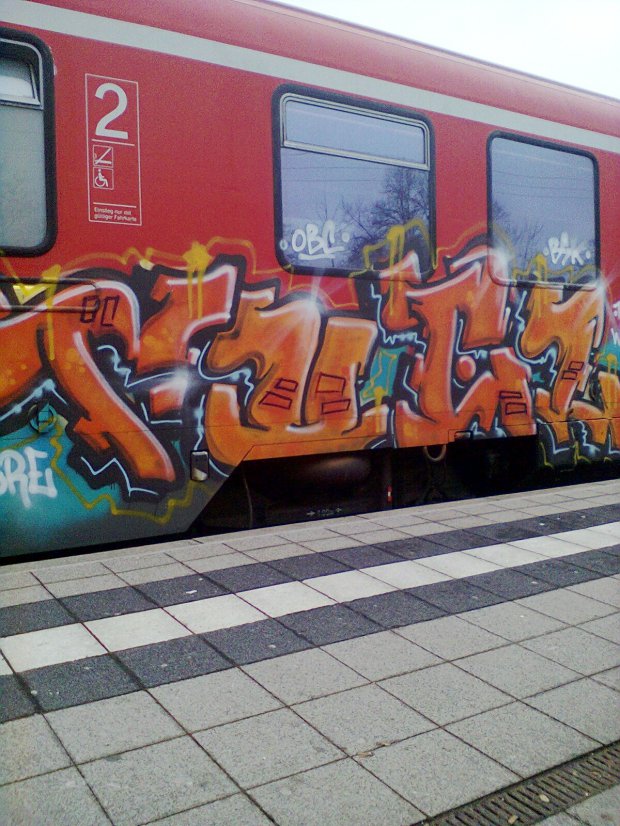 Graffiti Train - Photo by ZweR - FULE