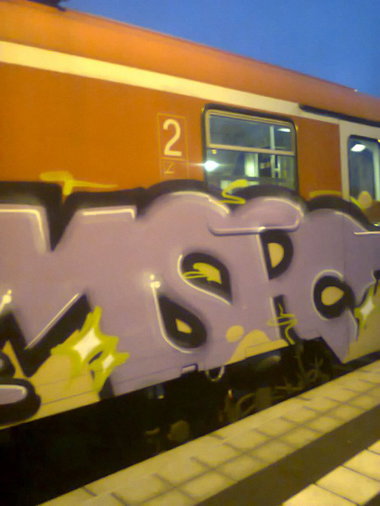 Graffiti Train - Photo by ZweR - MSPC