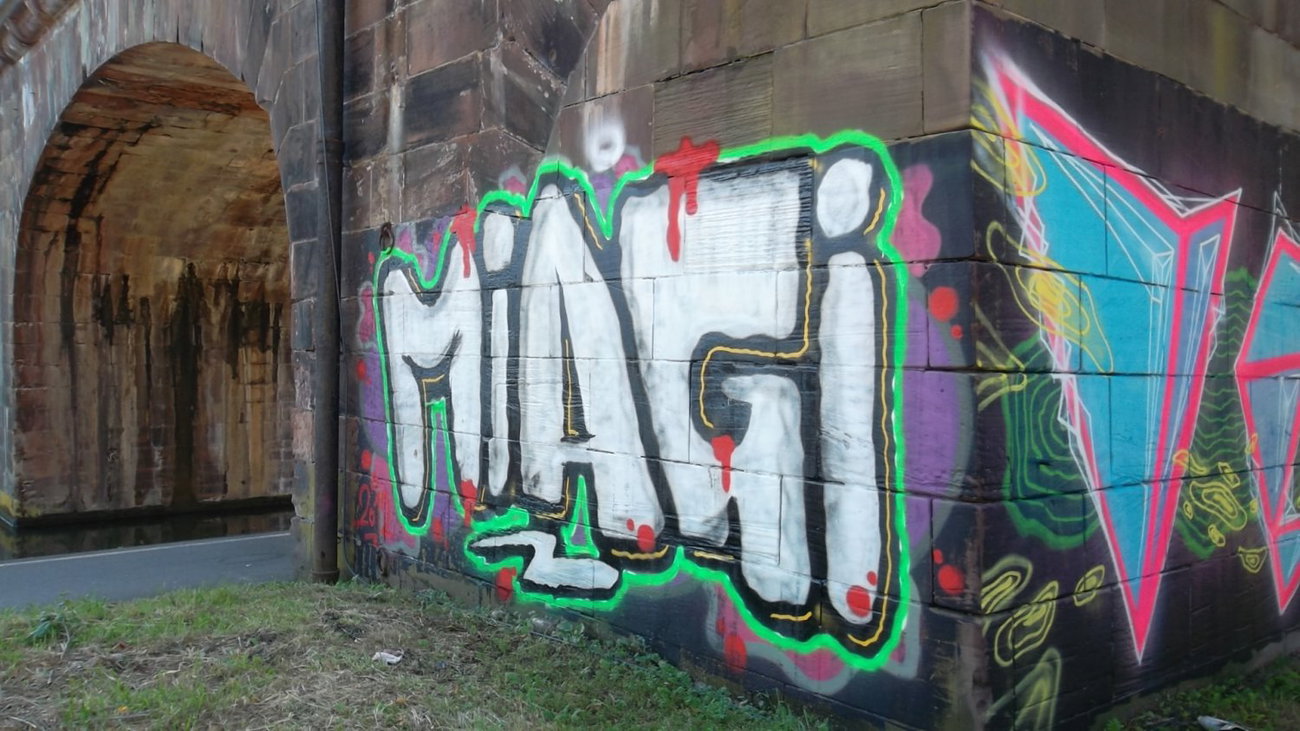 Graffiti Wall - Photo by ZweR - MIAGI