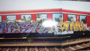 Graffiti Train - Photo by ZweR