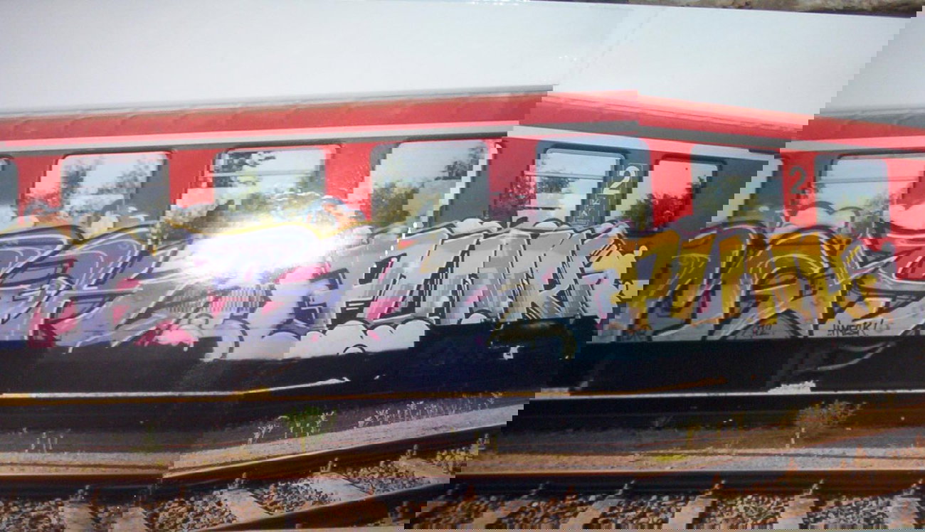 Graffiti Train - Photo by ZweR