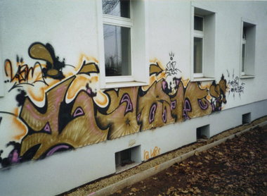 Graffiti Wall - Photo by ZweR - LÄRM