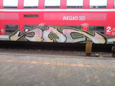 Graffiti Train - Photo by ZweR