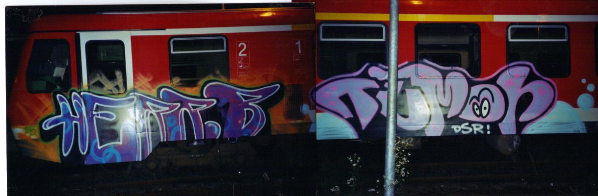 Graffiti Train - Photo by ZweR