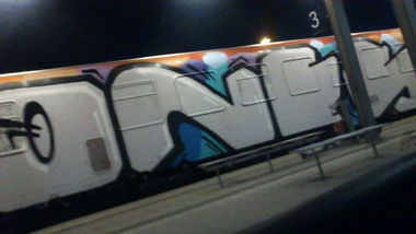 Graffiti Train - Photo by ZweR - ONFS (2014)