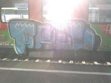 Graffiti Train - Photo by ZweR