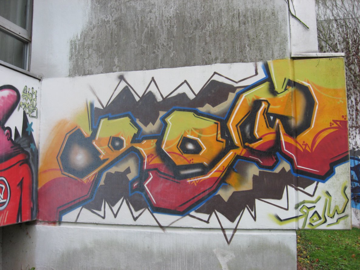Graffiti Wall - Photo by ZweR