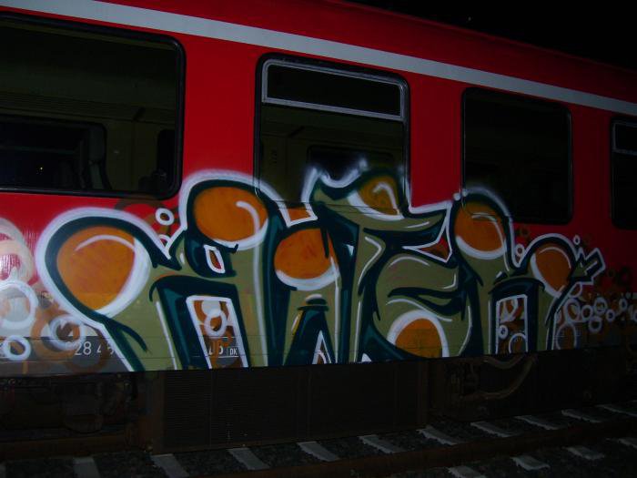 Graffiti Train - Photo by ZweR