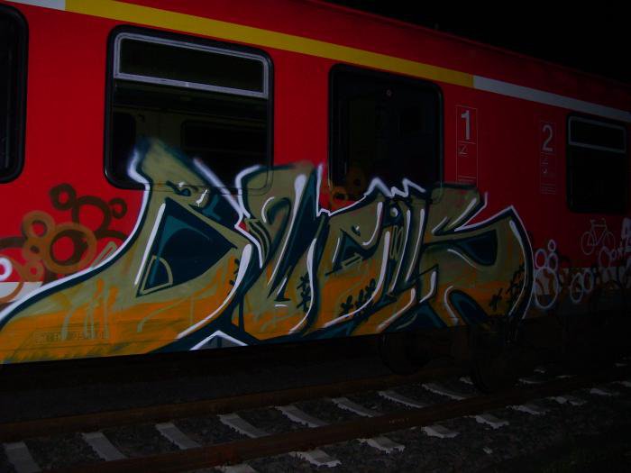 Graffiti Train - Photo by ZweR