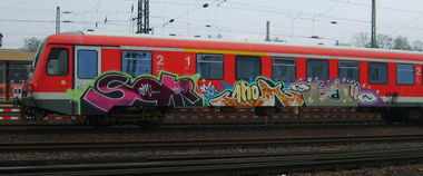 Graffiti Train - Photo by ZweR