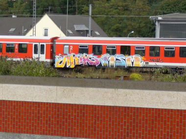Graffiti Train - Photo by ZweR