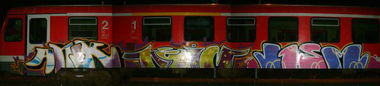 Graffiti Train - Photo by ZweR