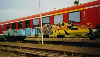 Graffiti Train - Photo by ZweR