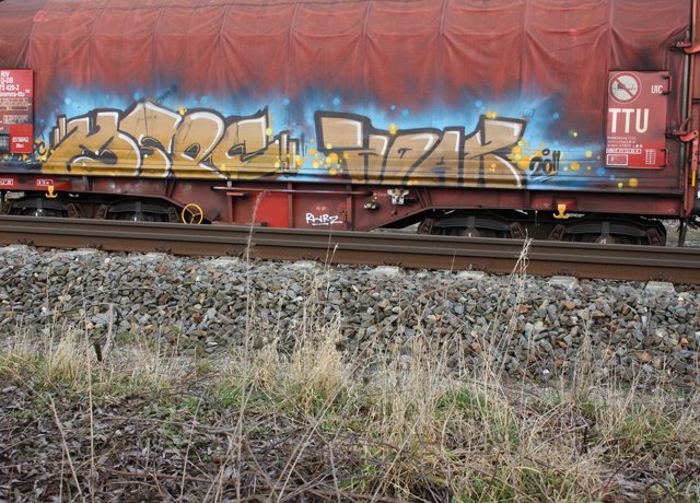 Graffiti Train - Photo by ZweR - MSPC, HOAK