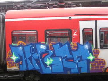 Graffiti Train - Photo by ZweR