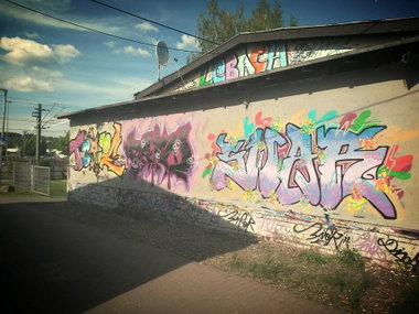 Graffiti Wall - Photo by ZweR
