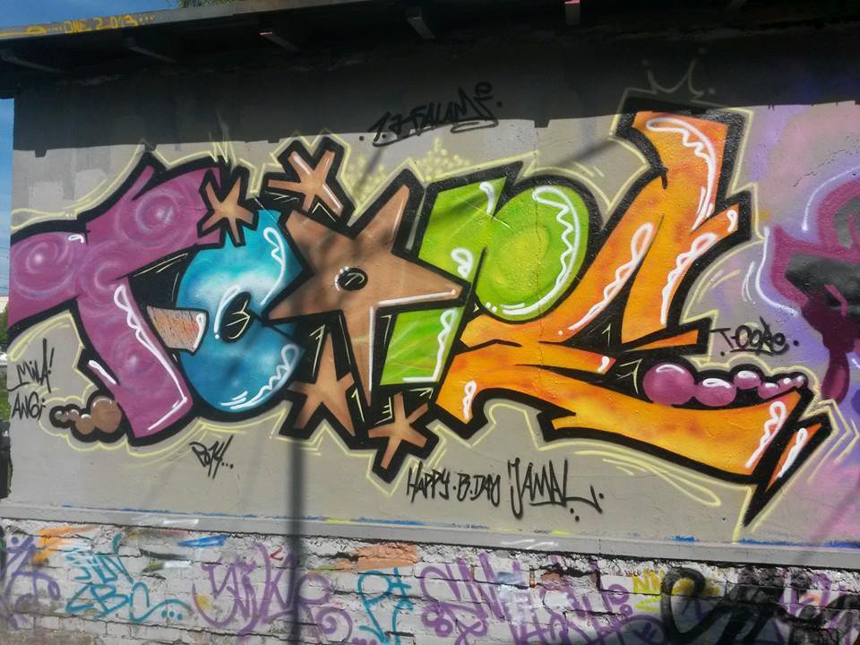Graffiti Wall - Photo by ZweR