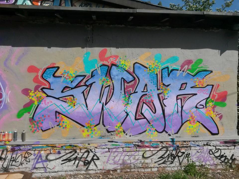 Graffiti Wall - Photo by ZweR - SWÄR (2014)