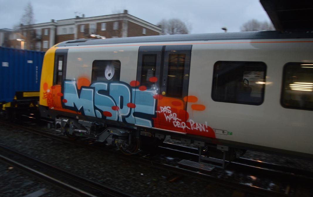 Graffiti Train - Photo by ZweR - MSPC